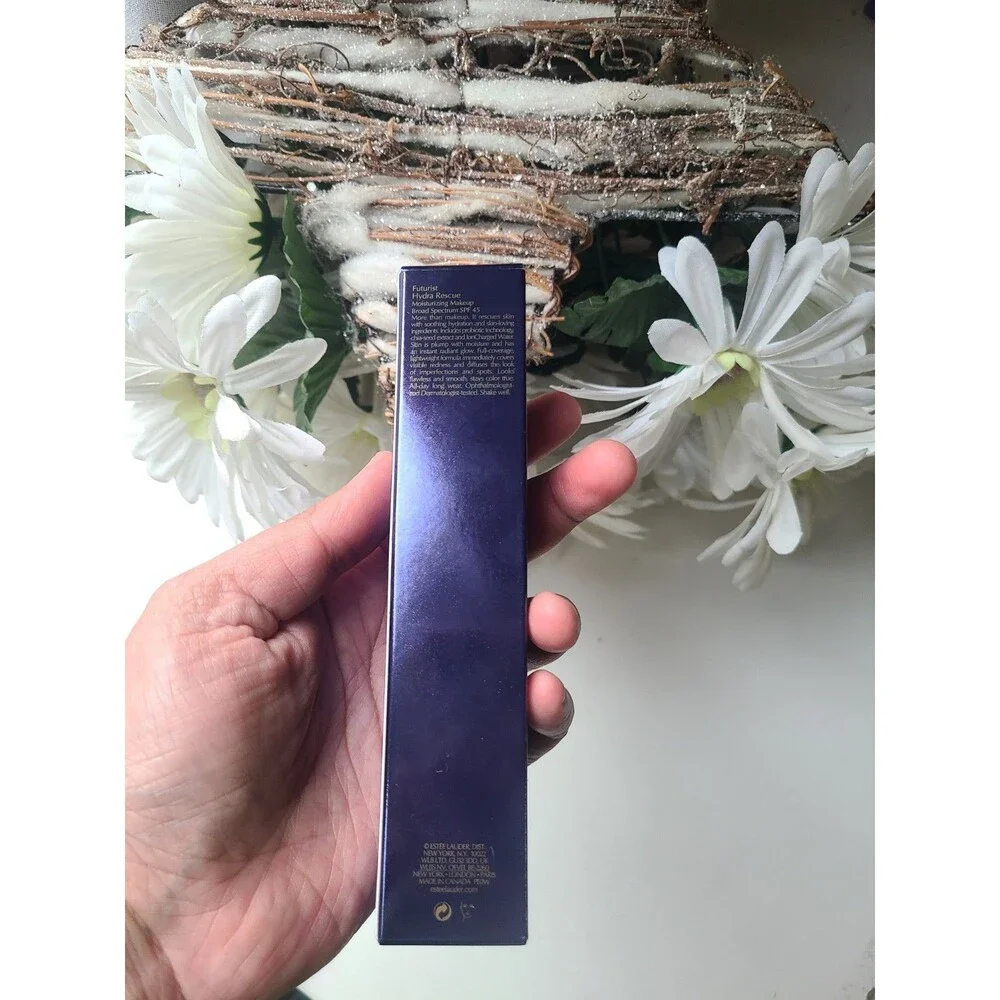 New Estee Lauder Sheer long wear Makeup Foundation, SPF 45, 5W2 Rich Caramel